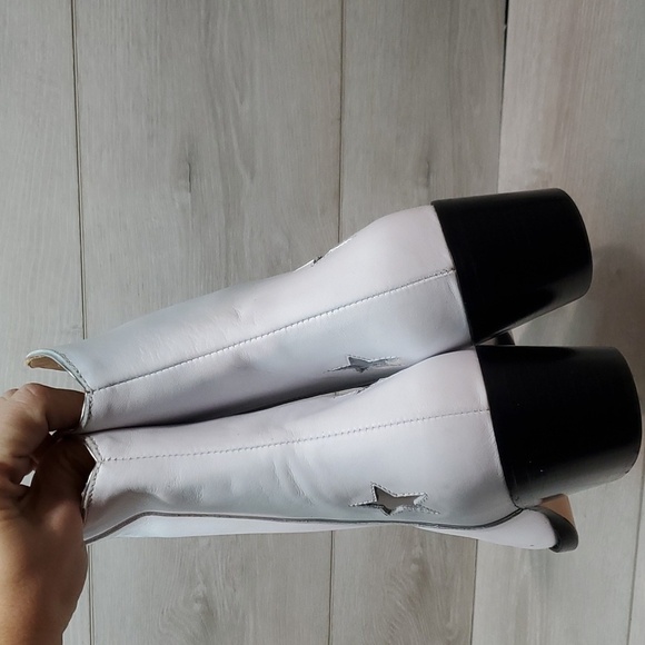 NEW Thursday Boot Co.Everyday Country Star white western Leather boots shoes - Picture 7 of 12